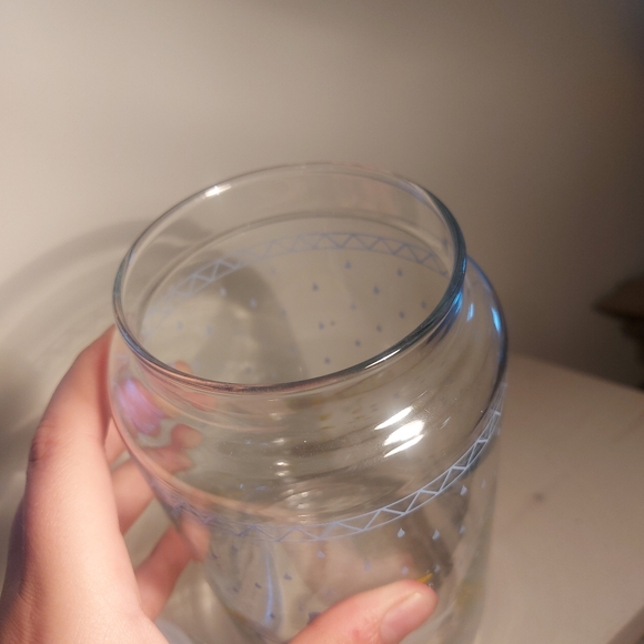 Glass canister- vintage Anchor Hocking duck pattern - Picture 8 of 8